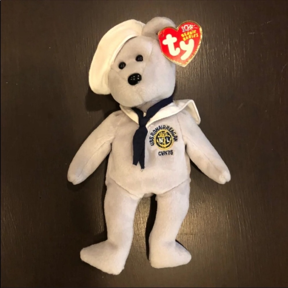 Ty Beanie Babies Ronnie Bear VGUC